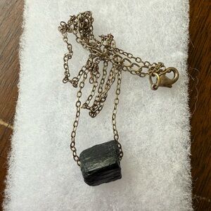 Elegant Black Stone Necklace